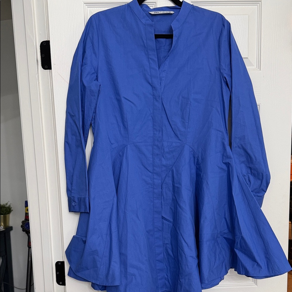 Zara Blue Mini Dress